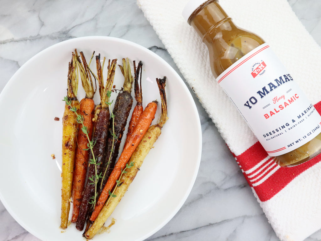 Honey Roasted Balsamic Carrots